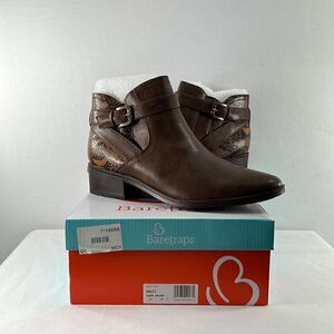 BareTraps Maci Booties Dark Brown size 11 M